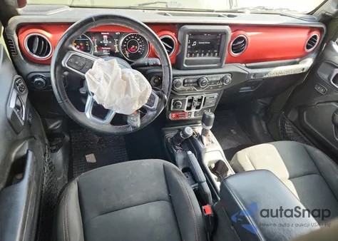 2021 Jeep Wrangler Unlimited Rubicon из США, поврежденный, VIN 1C4HJXFN0MW628283